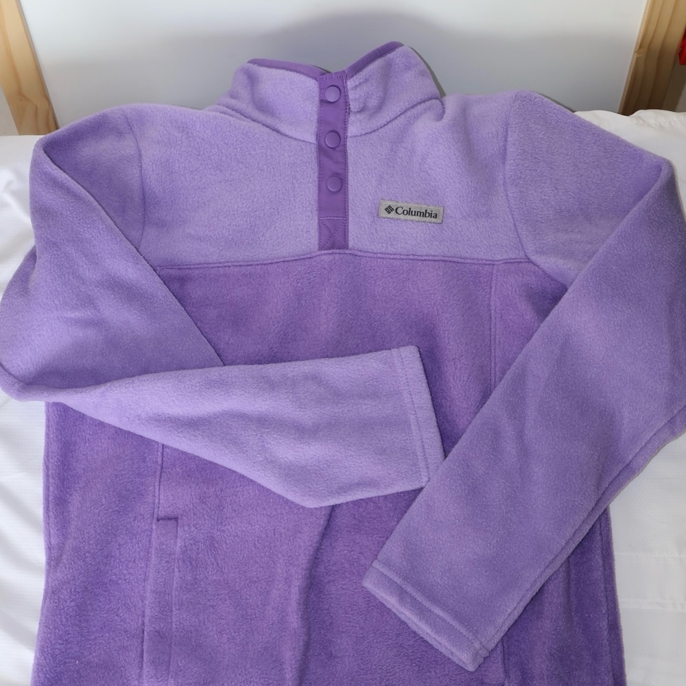 Columbia Kids Purple Fleece Jacket